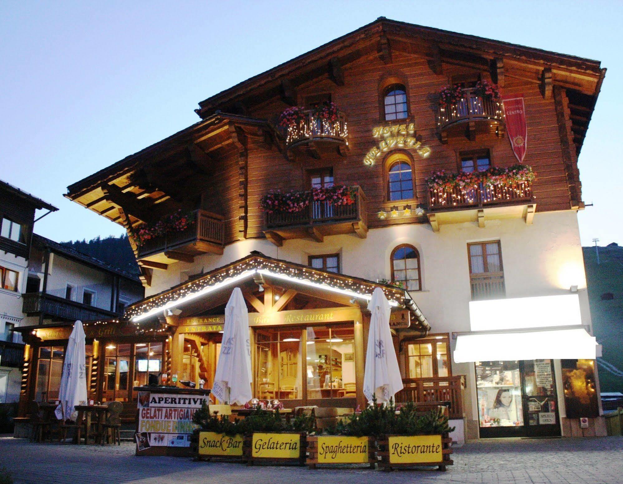 Hotel Helvetia Livigno Dış mekan fotoğraf